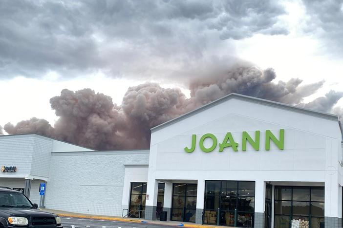A chemical plant fire southeast of Atlanta is still causing trouble two days later. 