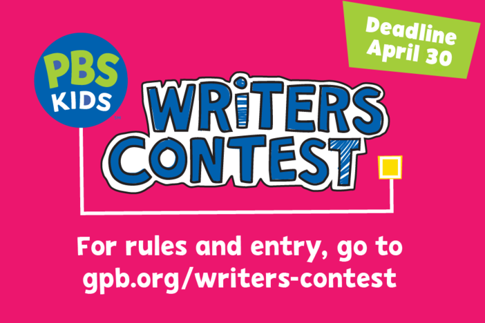 GPB's PBS KIDS Writers Contest opens January 13th and closes April 30th, 2025