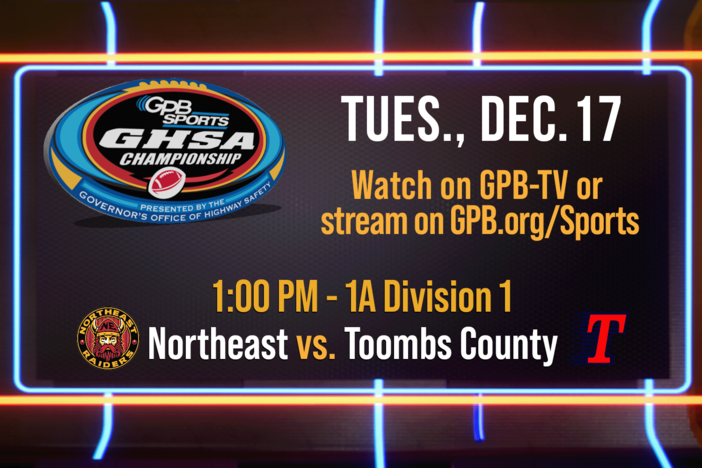 2024 GHSA 1A Division 1 Football Championship: Northeast vs. Toombs County