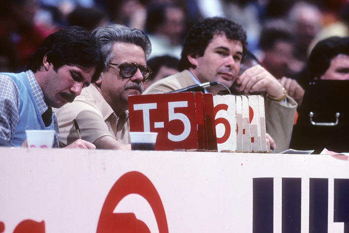 John Darnall at an Atlanta Hawks Game