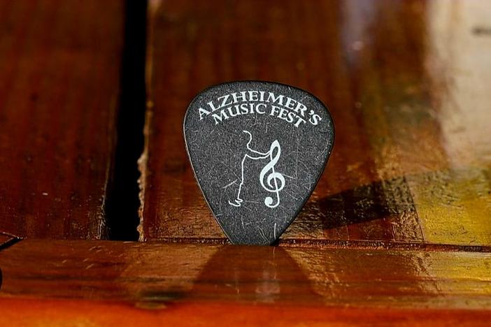 The logo for the Alzheimer's Music Festival
