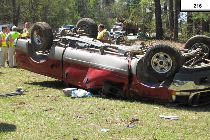 Debra and Herman Mills died as a result of their injuries after their 2015 Ford F250 “Super Duty” truck rolled over and the roof crushed down on them in August 2022 in Decatur County, Georgia, according to the news release from the Columbus-based law firm Butler Prather. Courtesy of Butler Prather 