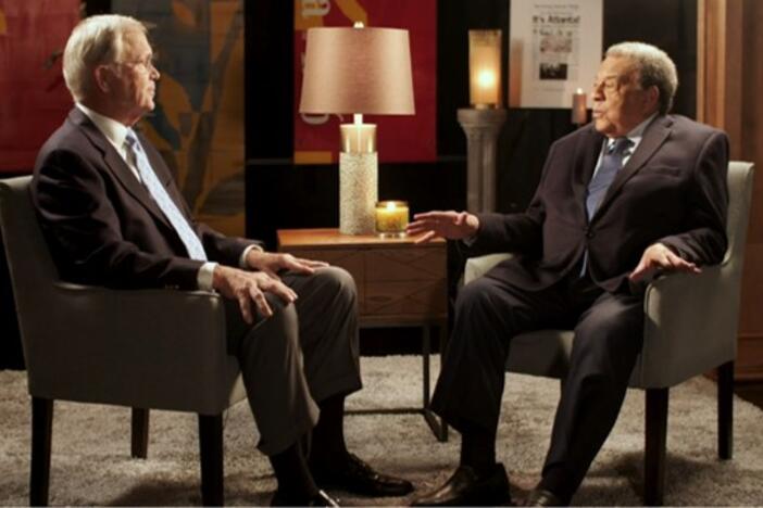 Billy Payne and Andrew Young are the subjects of the new documentary, 'The Games in Black & White.'