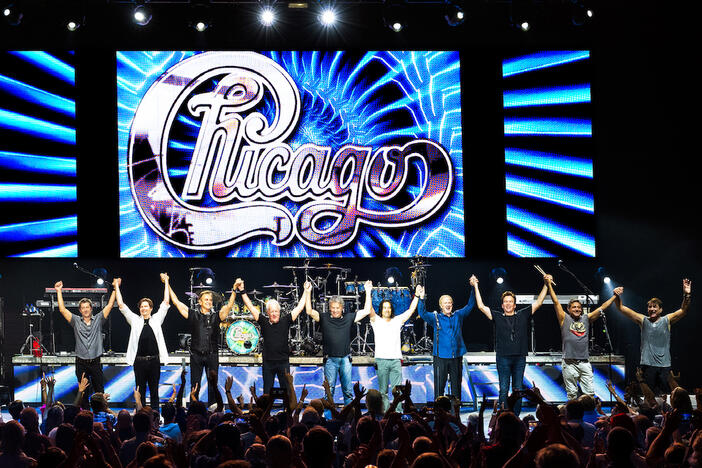 Chicago has toured since the 1960s and swings through Macon on April 9., 2025.