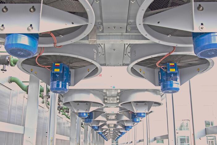 A stock image of a data center