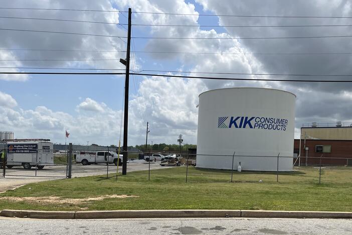 BioLab’s Conyers facility, operated by KIK Consumer Products, on April 3, 2025.