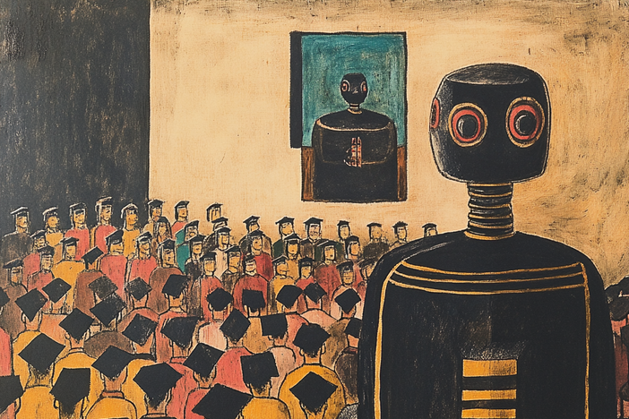 Some universities are using AI to help read student names at graduation ceremonies. Image by Midjourney AI