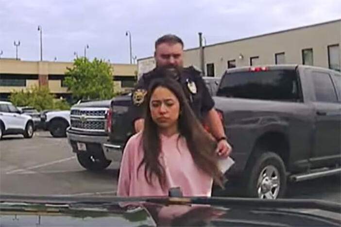 Ximena Arias Cristobal was wrongfully arrested following a traffic stop.