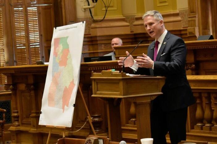 Sen. John Kennedy, who chaired the Senate Redistricting Committee, argued during a 2021 special session that the GOP-drawn maps are fair to all Georgians.