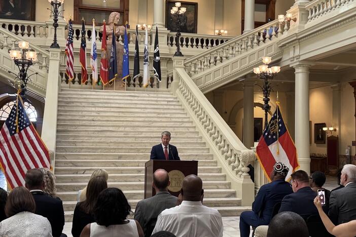 Governor Kemp honors fallen Georgians in Memorial Day Ceremony 