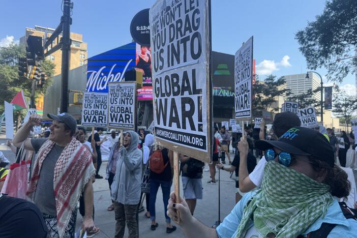 Atlanta demonstrators protest, Georgia officials react to U.S. strikes on Iranian nuclear sites