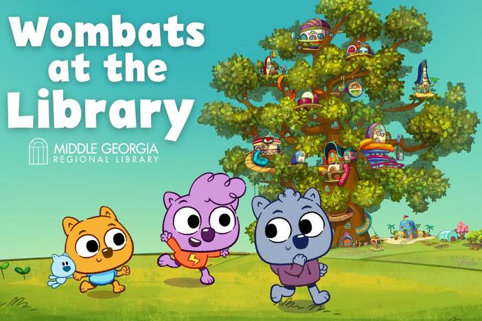 Wombats at the Library