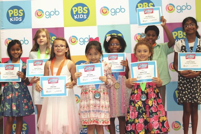 Some of the winners of the 2025 PBS KIDS Writers Contest