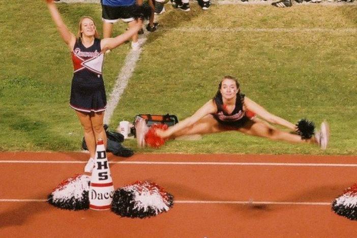 Fall 2008 Dunwoody High School Football Cheerleading