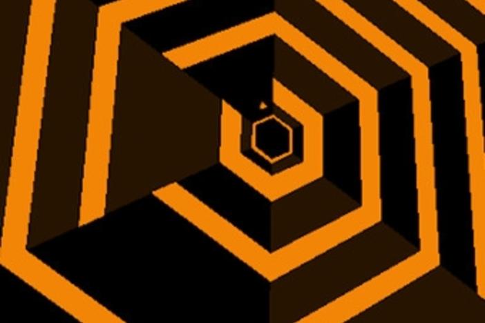 Super Hexagon is mean... that is why you love it.