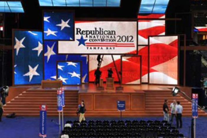 Behind the scenes at the Republican Presidential Convention.