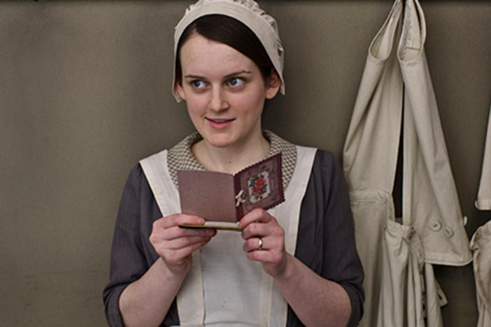 Sophia McShera as Daisy. Photo courtesy Nick Briggs/Carnival Film & Television Limited 2013 for MASTERPIECE
