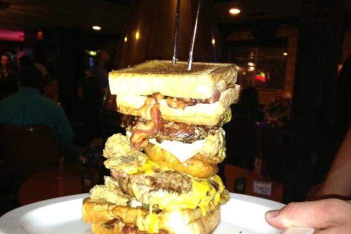 Shipwreck Sandwhich from the Warf Restaurant in Decatur, GA