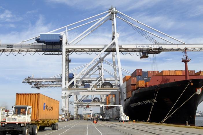 The Georgia Ports are Responsible for 8.3% of All JObs in Georgia, according to UGA