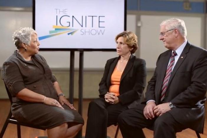 Brenda Welburn interviews President Randi Weingarten (AFT) and President Dennis Van Roekel (NEA)