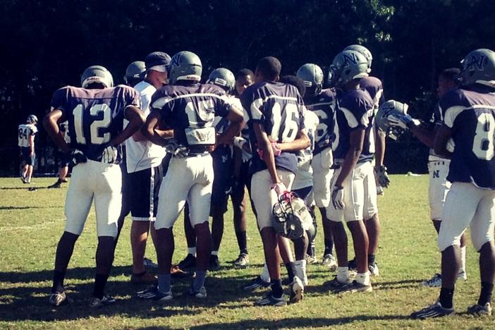 The Blue Devils practice this week in hopes of bringing Collins Hill their first loss of the 2013 season.