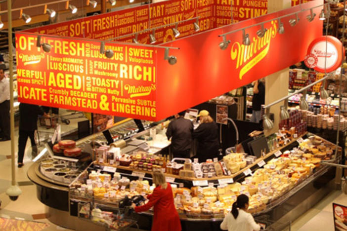 Kroger Marketplace has partnered with Murray's Cheese.