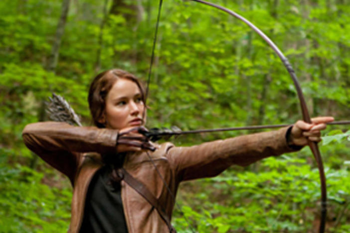 Jennifer Lawrence stars as 'Katniss Everdeen' in "The Hunger Games." Photo credit: Murray