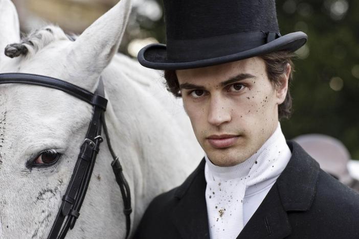 Downton Abbey was Theo James' second acting job.