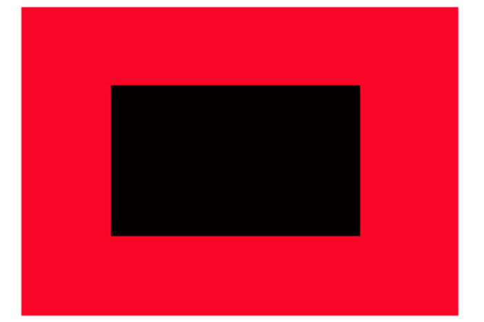 Tropical Storm Warning Flag (U.S. Coast Guard)