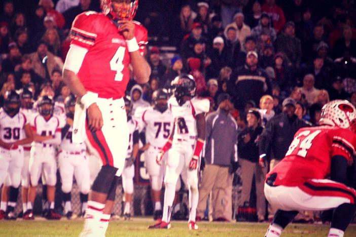 Gainesville QB Deshaun Watson looks to lead the charge for the Red Elephants in a semifinals match against the Tucker Tigers.