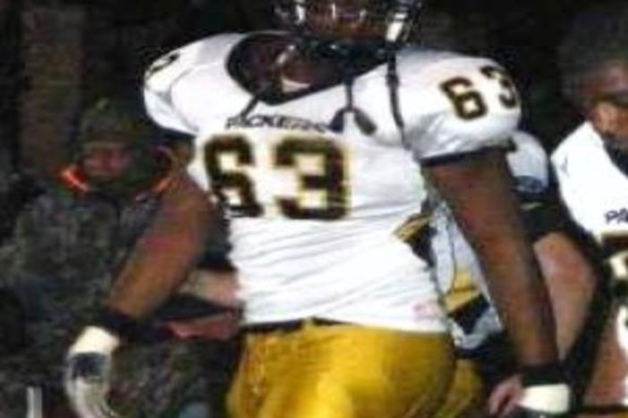 Packer OL Xzavier Ward is a member of the Score 44. Photo by Colquitt County High School