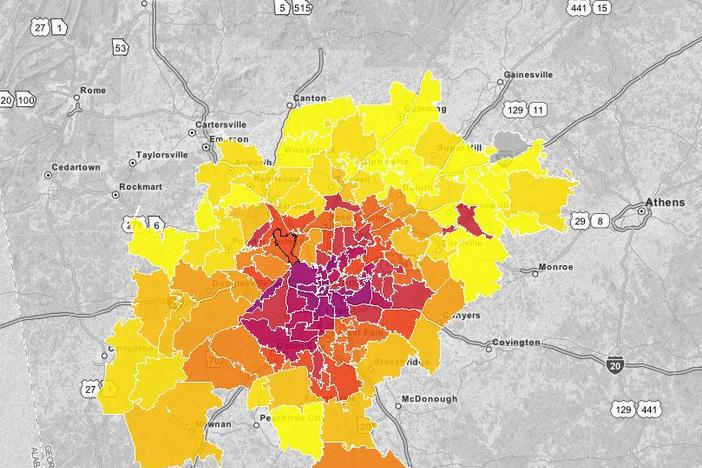 In some Atlanta zip codes, the AIDS epidemic is as high as the infection rate in some African nations (Photo Credit: AIDS Vu)