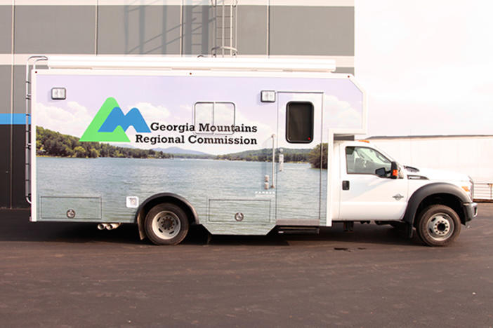 The Georgia Mountains Regional Commission Mobile Training Unit will be the Cumming Library for the next 3 months.