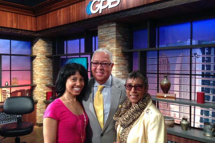 Bernard and Shirley Kinsey in the OTS GPB studio