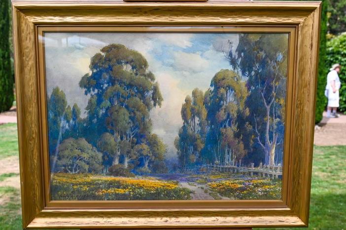 Appraisal: 1930 Percy Gray Landscape Watercolor