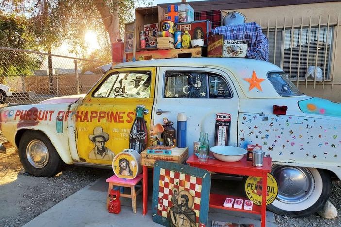 Carlos Ramirez explains the inspiration behind his public art installation in Dallas.