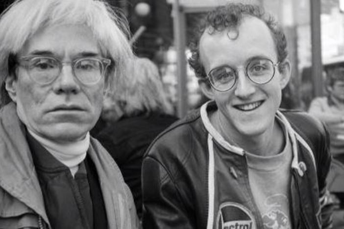 As Keith Haring became more famous, he got to know the biggest celebrities of the era.
