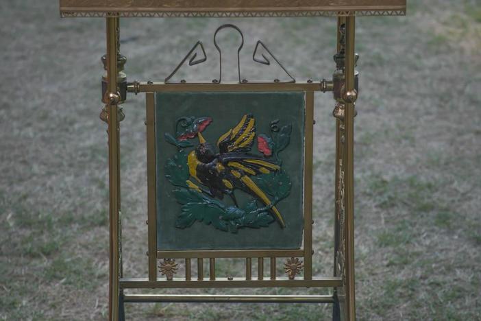 Appraisal: Aesthetic Movement Stand, ca. 1880