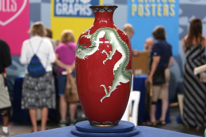 Appraisal: Japanese Cloisonné Vase, ca. 1900, from Junk in the Trunk 8.