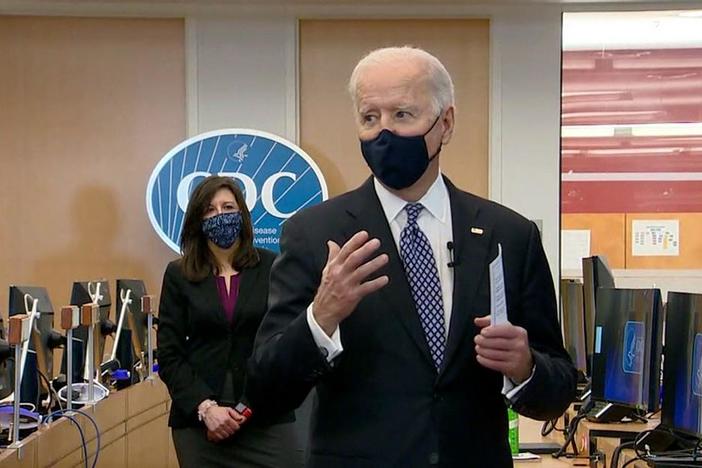 President Biden met his goal of administering 100 million COVID vaccine doses.