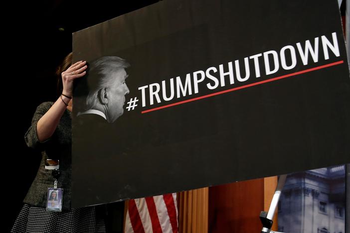 On Capitol Hill, partial government shutdown all but guaranteed