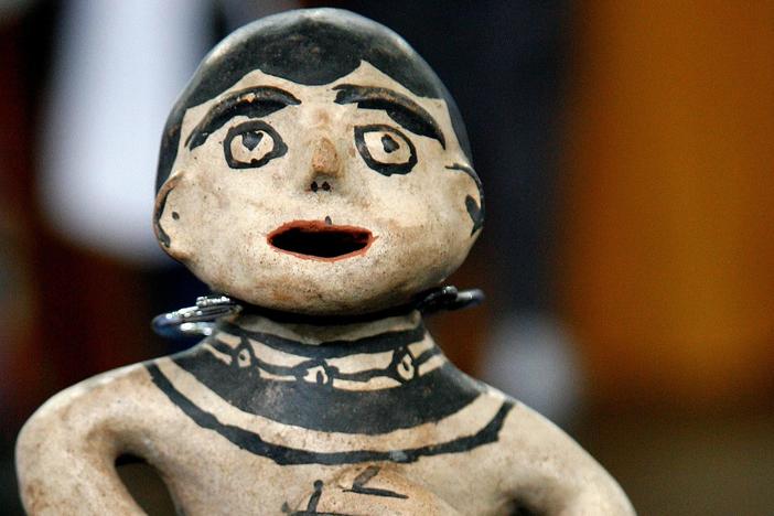 Appraisal: Cochiti Pueblo Figure, ca. 1895, from Louisville Hour 1