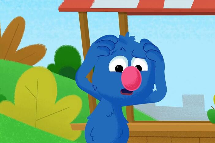 Farmer Grover has lost his straw hat! Elmo and Tango search to solve this mystery