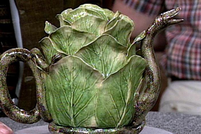 Appraisal: Palissy Ware Teapot, ca. 1865, from Vintage Phoenix.
