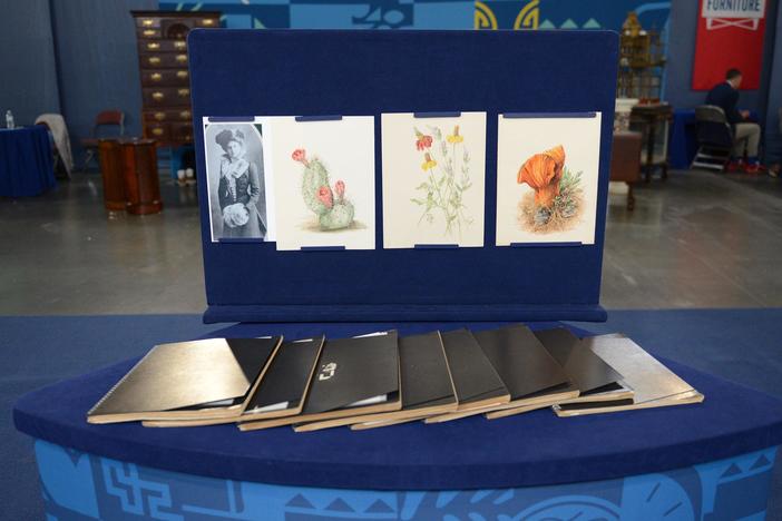 Appraisal: Cora Mosher Arizona Flora Studies, ca. 1940, from Salt Lake City Hour 1.