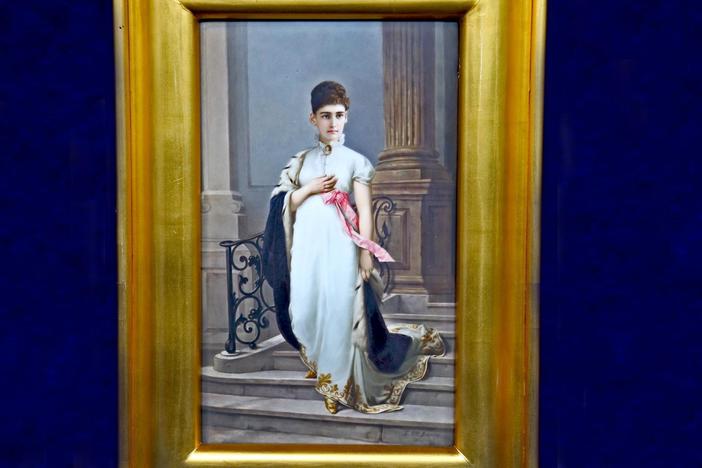 Appraisal: KPM Porcelain Plaque, ca. 1890, from Detroit Hour 2.
