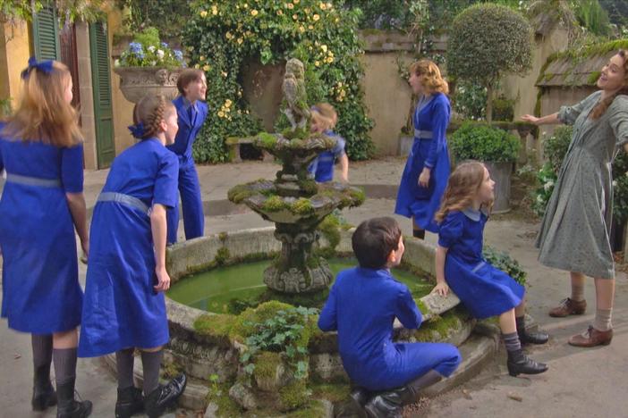 Maria and the von Trapp children sing the timeless favorite, "Do-Re-Mi."