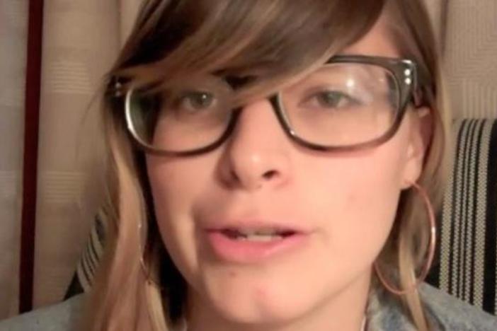 Student Freedom Rider Carla Orendorff considers economic disparity.