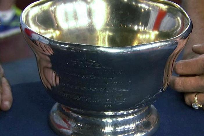Appraisal: 1883 Whiting Sterling Silver Trophy Bowl, from Somethings Wild.
