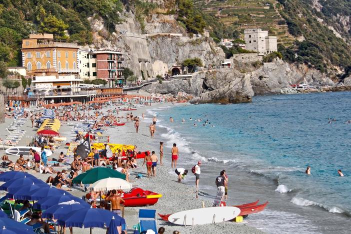 In the Cinque Terre, we visit the pint-sized resort of Monterosso